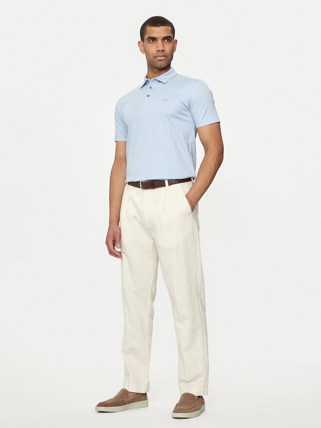 BOSS Boss Поло Palosh 30 50471335 Блакитний Slim Fit