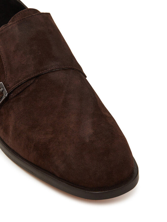BOSS Zapatos hasta el tobillo BOSS Limber Monk 50541733 201 Marrón
