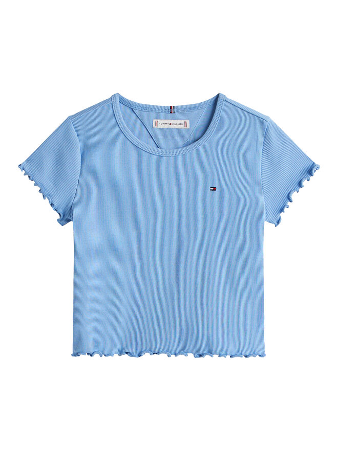 Tommy Hilfiger Tommy Hilfiger T-Shirt Essential KG0KG08590 Himmelblau Regular Fit