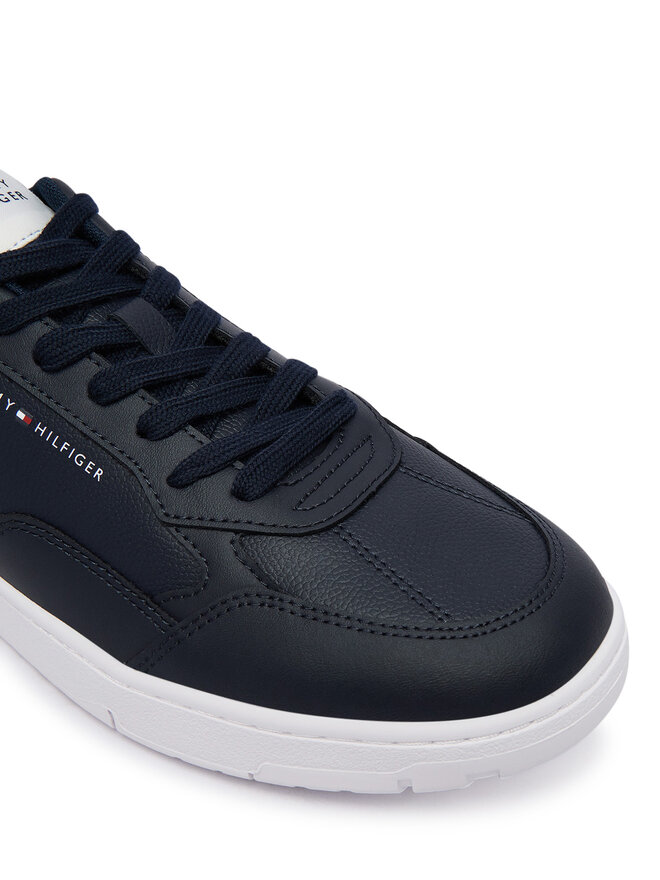 Tommy Hilfiger Sneakers Tommy Hilfiger Th Basket Corporate Stripes FM0FM06091 Dunkelblau