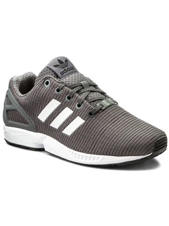 Grey Adidas Flux Trainers Originals Zx Flux Women Silver