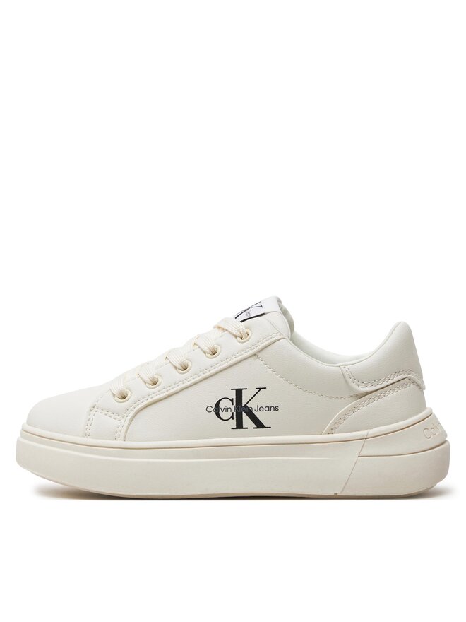 Calvin Klein Jeans Tenisice Calvin Klein Jeans V3X9-80876-1355 M Écru