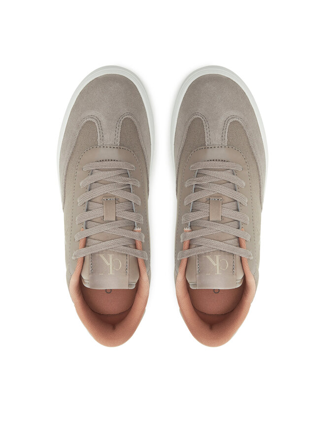 Calvin Klein Jeans Sneakers Calvin Klein Jeans Classic Cupsole Low Mix Mg Wn YW0YW01636 Beige