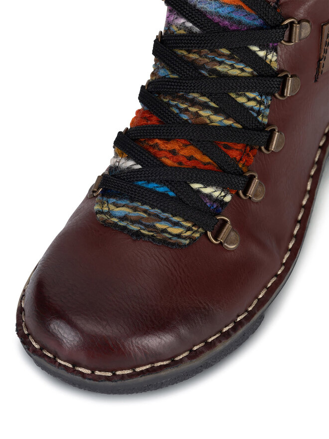 Rieker Botines Rieker 73343-35 Guinda/burdeos