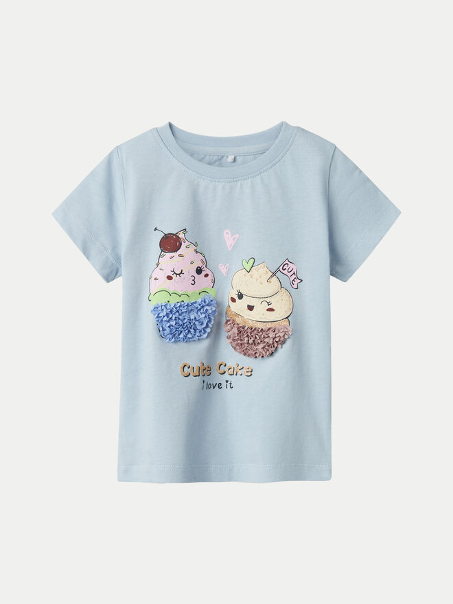 NAME IT NAME IT Camiseta Bethany 13237842 Azul Regular Fit