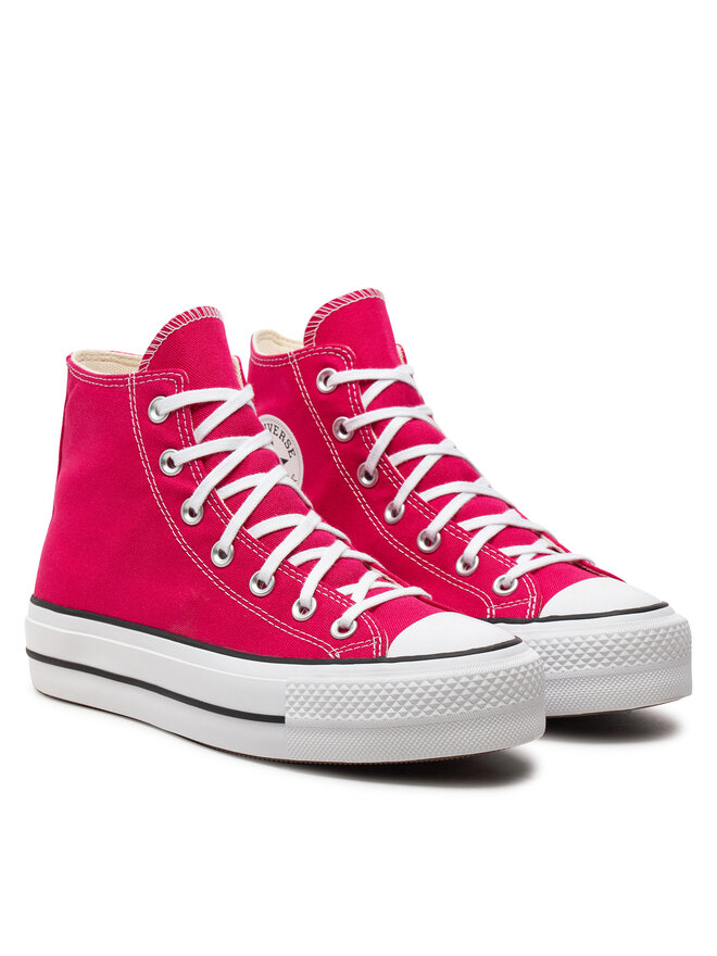Converse Sneakers aus Stoff Converse Chuck Taylor All Star Lift Platform Hi A08288C Rosa