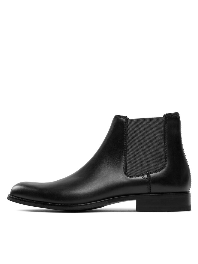 Clarks Členková obuv s elastickým prvkom Clarks Craftarlo Top 261734607 Čierna