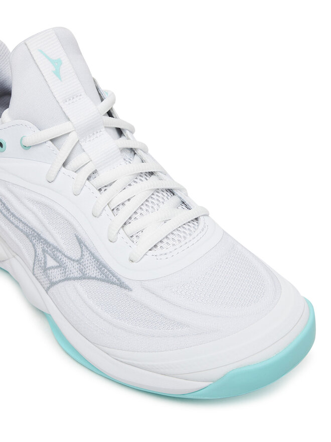 Mizuno Batai uždaroms aikštelėms Mizuno Wave Luminous 3 V1GC2420 Balta