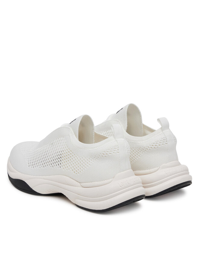 LOVE MOSCHINO Sneakersy LOVE MOSCHINO JA15485G0MIYZ100 Biały