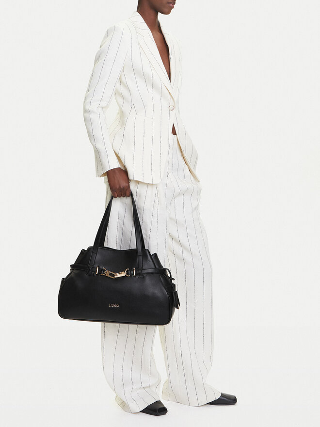 Liu Jo Soma Liu Jo Ecs L Tote AA5046 E0037 Melns