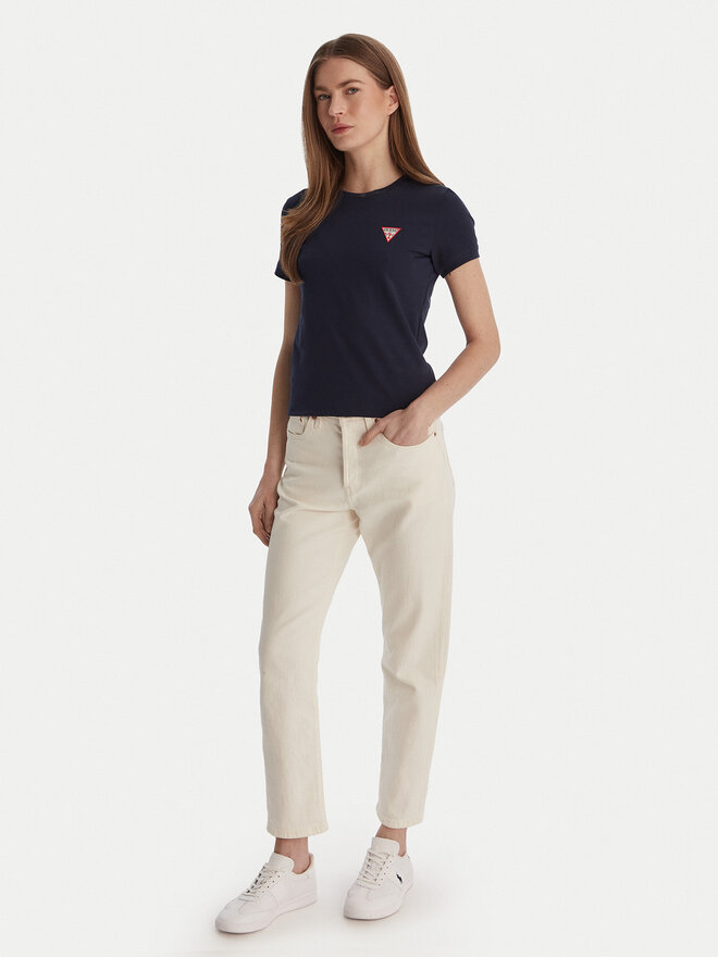 Guess Guess T-Shirt W2YI44 J1314 Dunkelblau Regular Fit