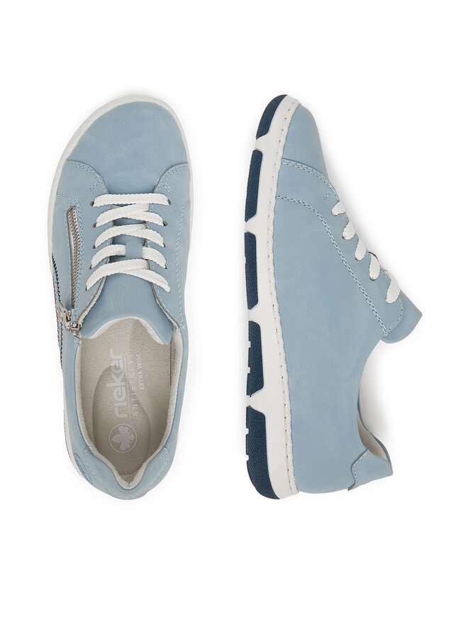Rieker Sneakersy Rieker 42424-10 Modrá