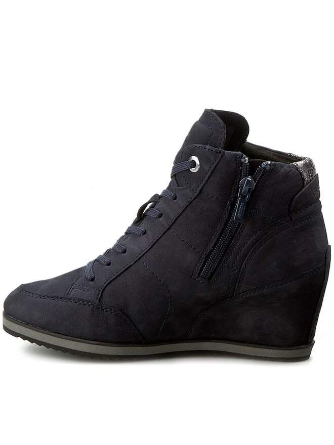 Sneakers Geox D Illusion A D4454A 000LT C4021 Dunkelblau eschuhe