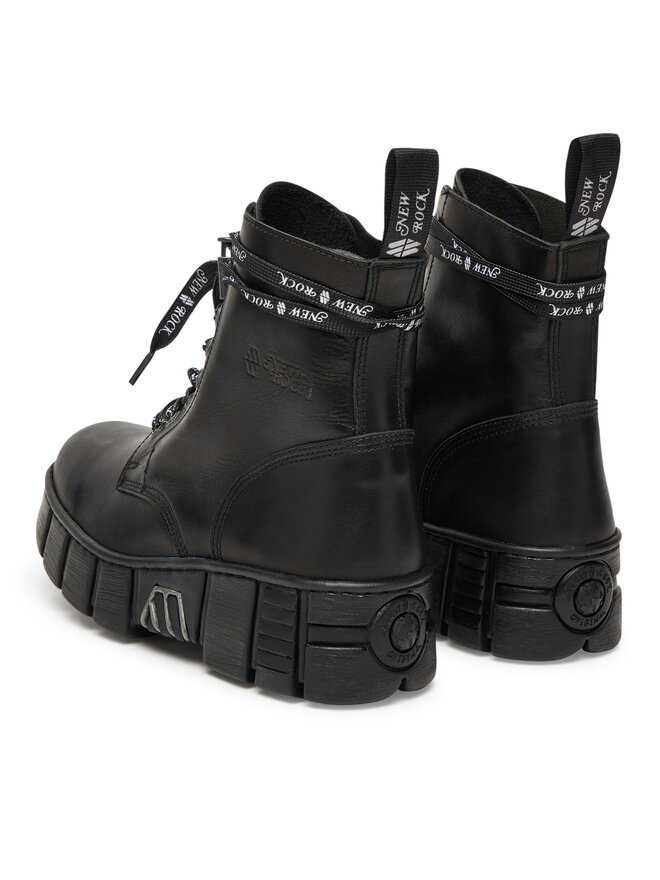 NEW ROCK Bakancs NEW ROCK M-WALL084NP-C8 Fekete