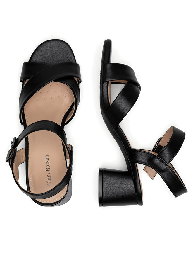 Clara Barson Σανδάλια Clara Barson WSS21574-01 Μαύρο