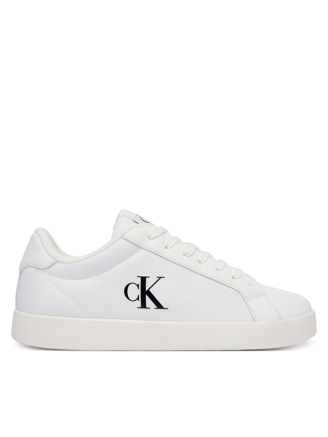 Calvin Klein Sneakers Calvin Klein 3 Cupsole Laceup Pu Mg YW0YW01781 Weiß