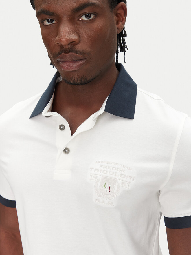 Aeronautica Militare Aeronautica Militare Poloshirt 251PO1863J682 Weiß Regular Fit