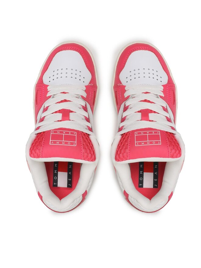 Tommy Jeans Laisvalaikio batai Tommy Jeans Skate Sneaker EN0EN02129 Rožinė