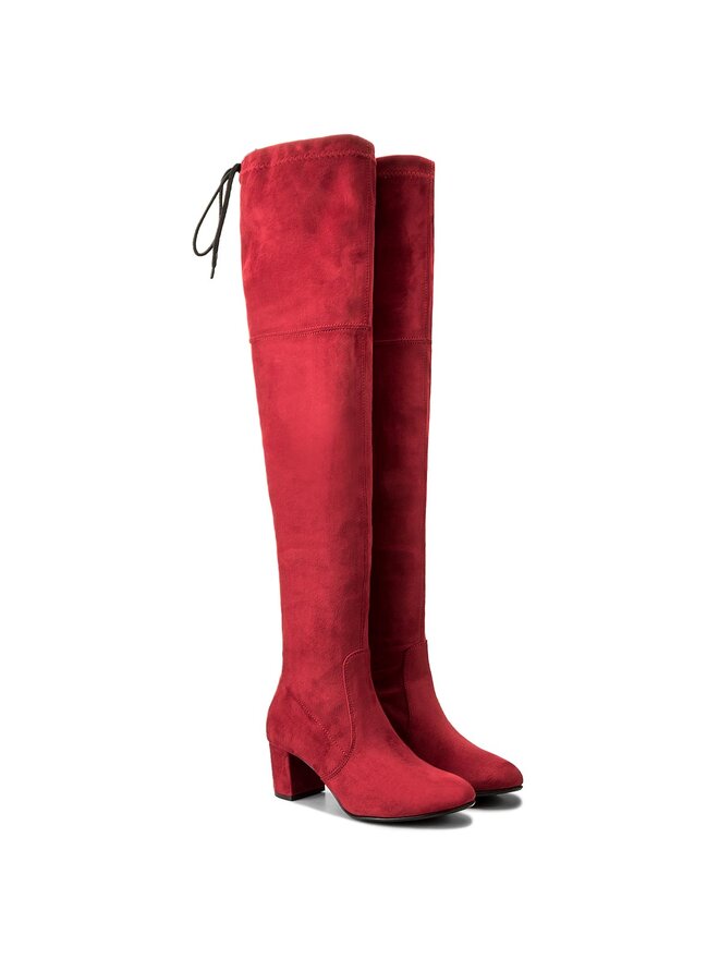 Stivali sopra il ginocchio R.Pola ski 0802 Rosso escarpe
