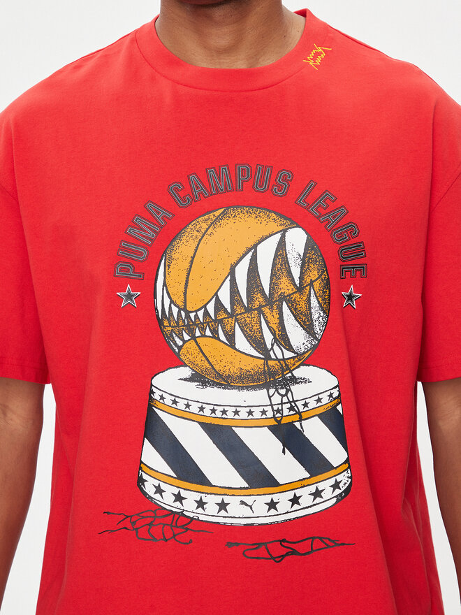 Puma Puma Camiseta Showtime 624740 Rojo Regular Fit
