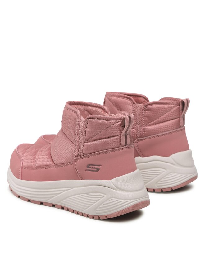 Skechers Polokozačky Skechers Puffiez 117260/ROS Růžová