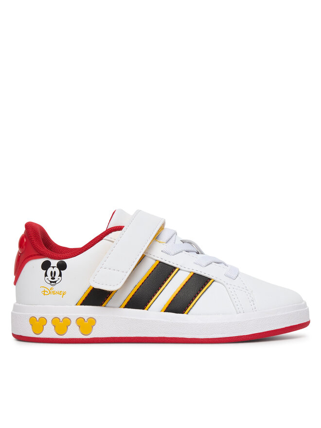 adidas Снікерcи adidas Grand Court Mickey El K JQ8067 Білий