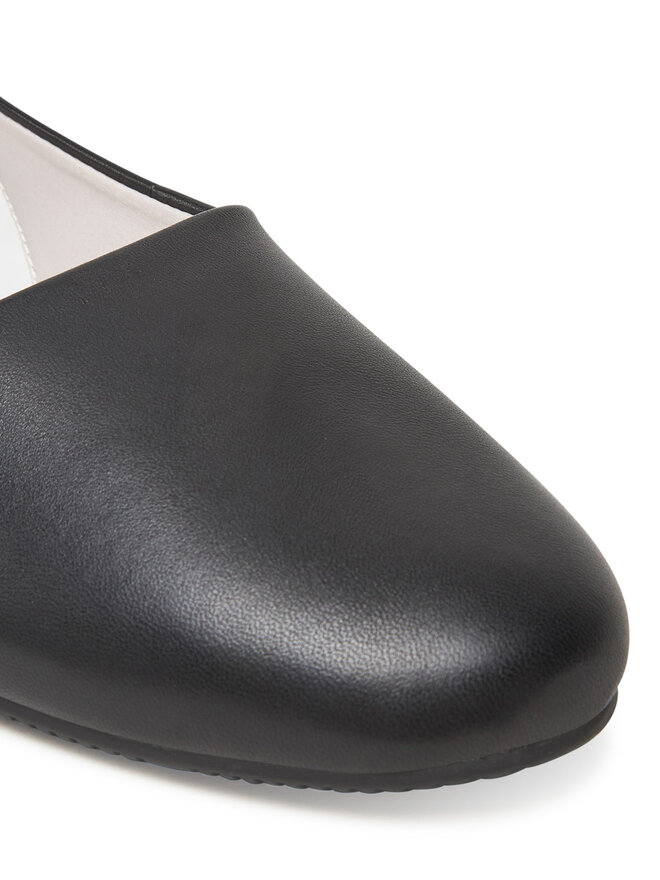 Calvin Klein Sandalias Calvin Klein Ballerina Sling Back Lth HW0HW02655 Negro