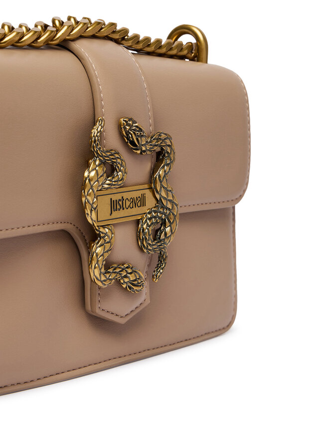 Just Cavalli Handtasche Just Cavalli Iconic Snakes 81RA4BAF ZSA89 Beige