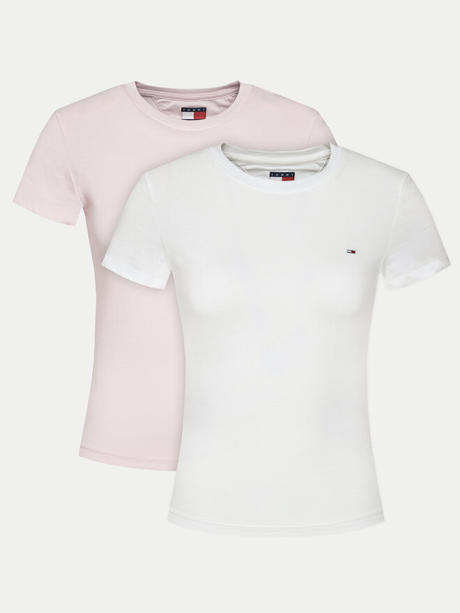 Tommy Jeans Tommy Jeans 2 marškinėlių komplektas DW0DW21366 Spalvota Slim Fit