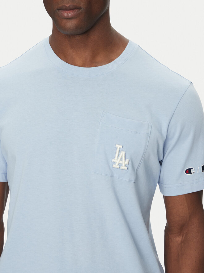 Champion Champion Póló 221038 Kék Regular Fit