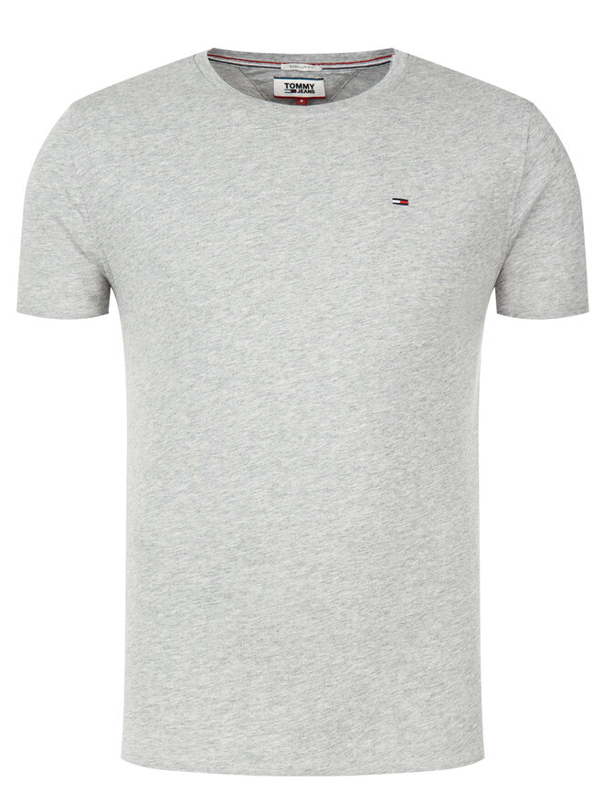 Tommy Jeans Tommy Jeans T-Shirt DM0DM04411 Grau Slim Fit