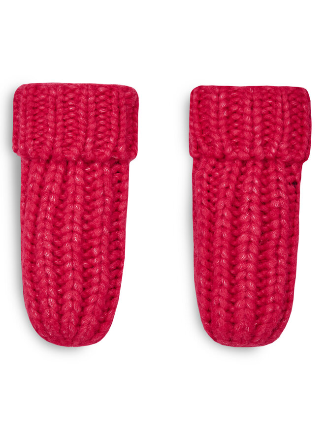 Ugg Σετ σκούφος και γάντια Ugg K Infant Knit Set 22726 Ροζ