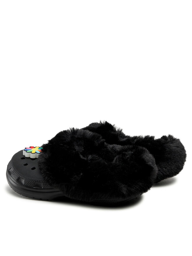 Crocs Chanclas Crocs Classic Mammoth Charm Clog 207409 Negro