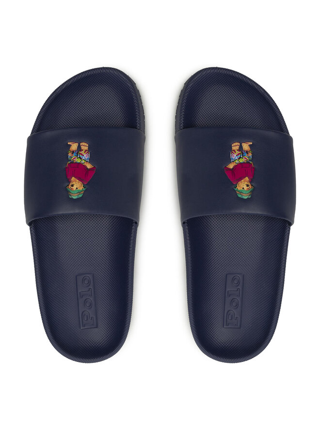 Polo Ralph Lauren Pantoletten Polo Ralph Lauren Cayson 816830743001 Dunkelblau