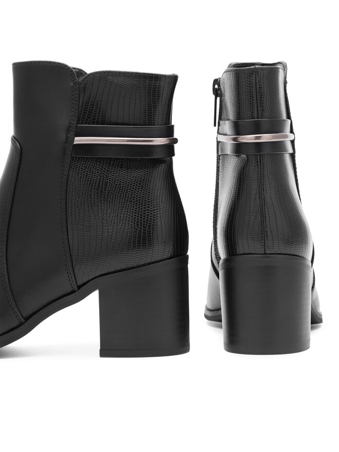 Clara Barson Botine Clara Barson LILOU WS22405-05 Negru