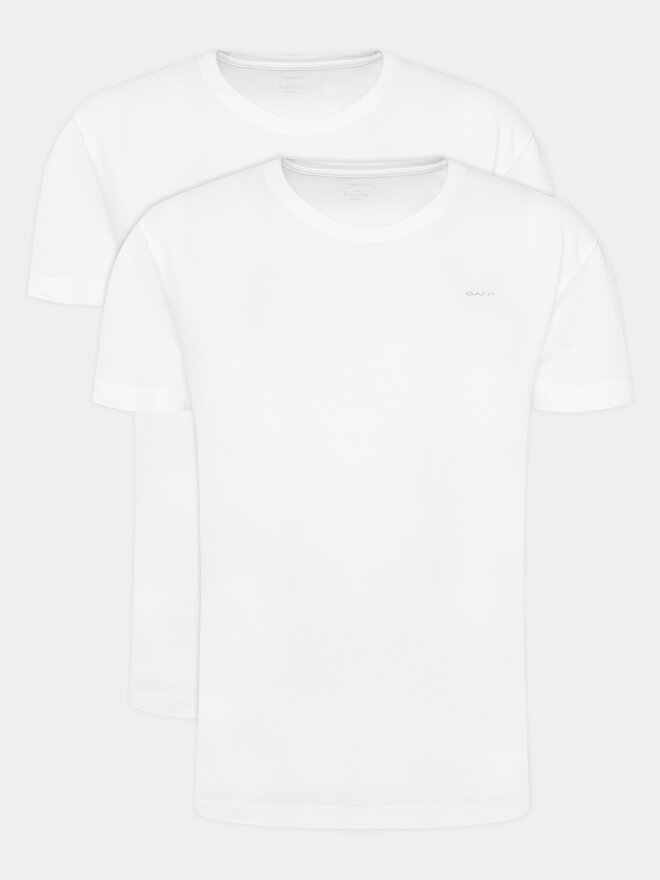 Gant Gant 2er-Set T-Shirts C-Neck 2 Pack 900002008 Weiß Regular Fit