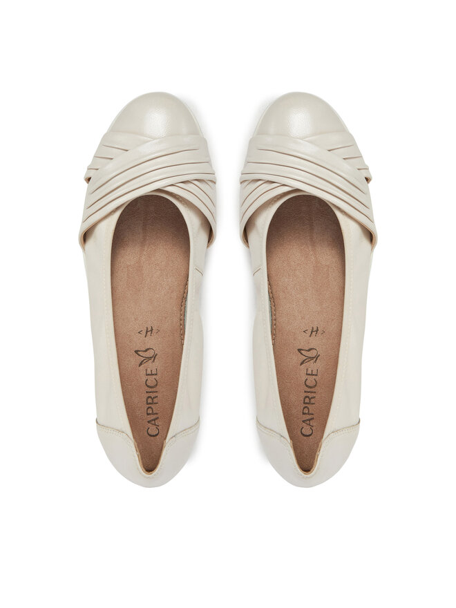 Caprice Ballerinas Caprice 9-22118-44 Écru