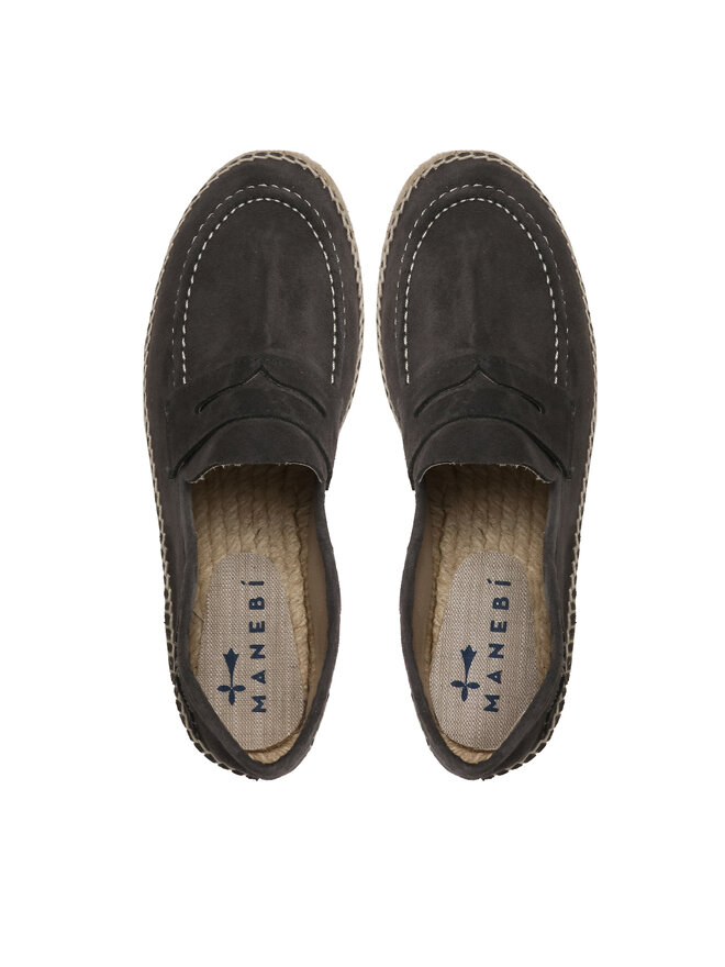 Manebi Espadryle Manebi Loafers Espadrilles W 1.0 L0 Szary