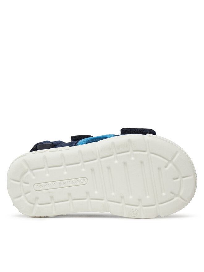 Tommy Hilfiger Sandale Tommy Hilfiger Velcro T1B2-33420-1591 S Tamnoplava