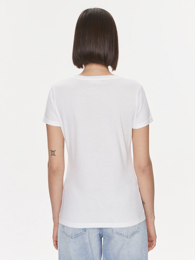 Liu Jo Liu Jo T-Shirt MF3338 JS923 Weiß Regular Fit