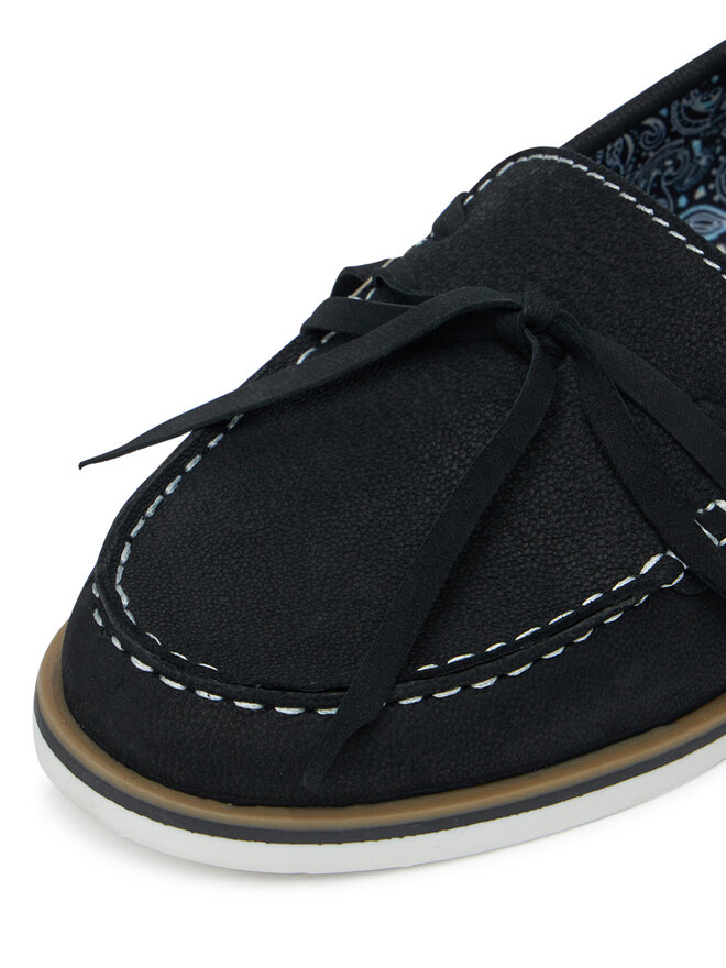Beverly Hills Polo Club Μοκασίνια Beverly Hills Polo Club WI16-SKIPER-01 Μαύρο