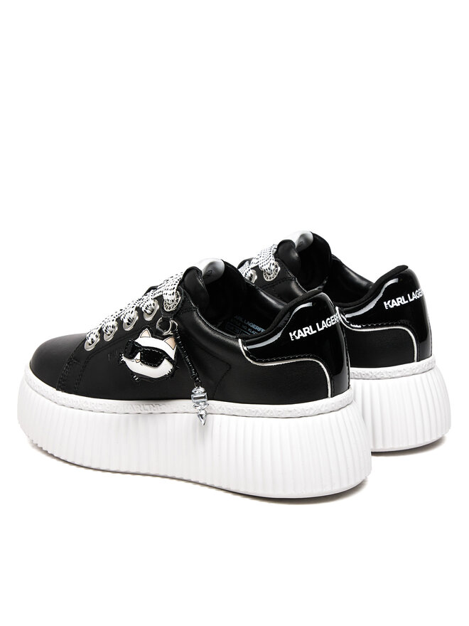 KARL LAGERFELD Tenisice KARL LAGERFELD Krepper Lo KL42376T Crna