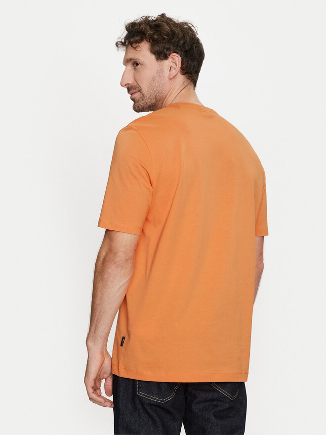 Bugatti Bugatti Camiseta 8350 55043A Naranja Regular Fit