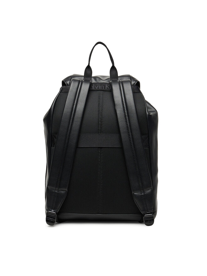 Calvin Klein Раница Calvin Klein Cargo Flap Backpack LV04D3127G Черен
