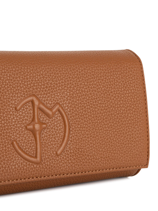 Eva Minge Handtasche Eva Minge DAHLIA-CS10233 Braun