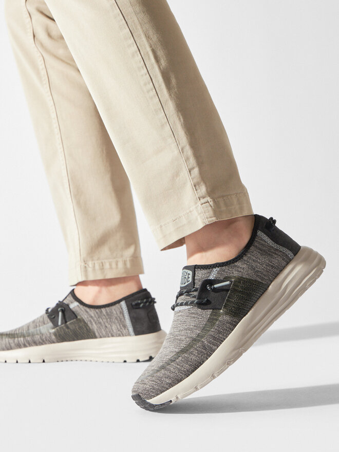 Hey Dude Halbschuhe Hey Dude Sirocco Dual Knit 40184-030 Grau