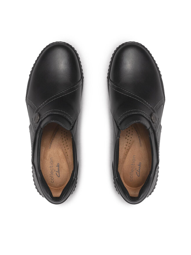 Clarks Półbuty Clarks Caroline Pearl 261675144 Czarny