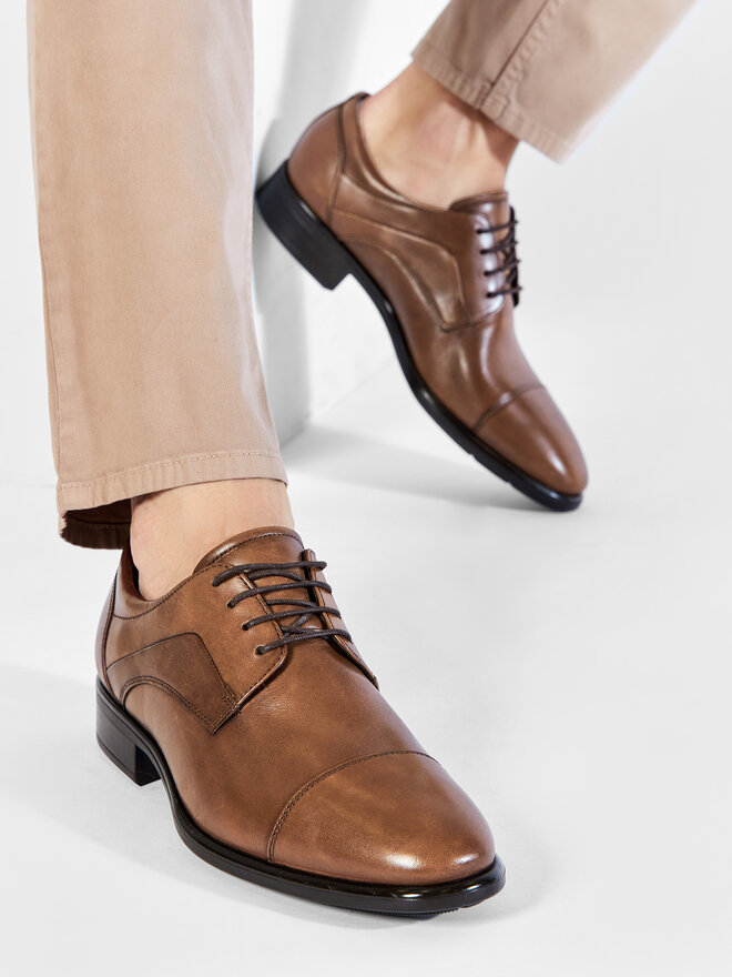 ECCO Polobotky ECCO Citytray 51270401112 Hnědá