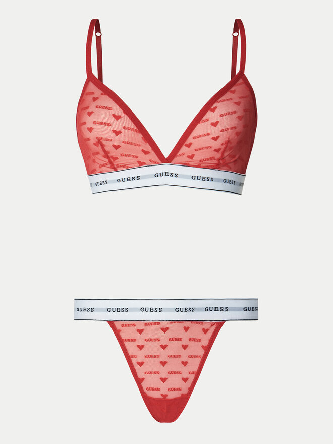 Guess Guess Conjunto de lencería O5RG05 KCMT0 Rojo