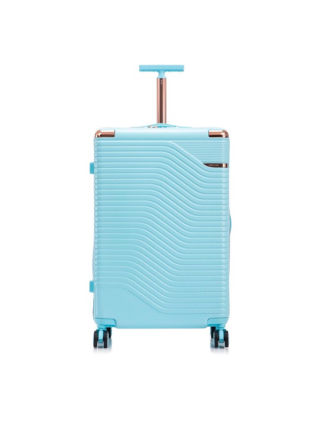 Semi Line Valigia grande Semi Line T5811-5 Celeste